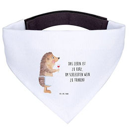 Mr. & Mrs. Panda Hundehalstuch Igel Wein – Bild 1 von 6