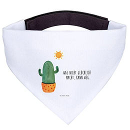 Mr. & Mrs. Panda Hundehalstuch Kaktus Sonne Weiß – Bild 1 von 5