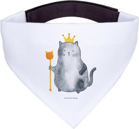 Produktbild von Mr. & Mrs. Panda Hundehalstuch Katze König Weiß