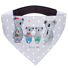 Mr. & Mrs. Panda Hundehalstuch Koala Familie - Grau Pastell – Bild 1 von 6