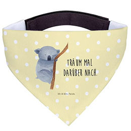 Mr. & Mrs. Panda Hundehalstuch Koalabär Gelb Pastell – Bild 1 von 7