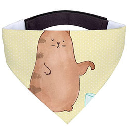 Mr. & Mrs. Panda Hundehalstuch L Gelb Pastell – Bild 1 von 8