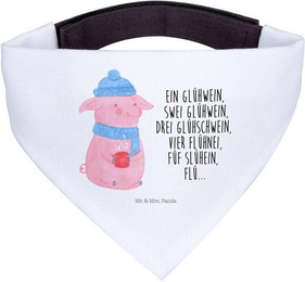 Produktbild von Mr. & Mrs. Panda Hundehalstuch L Glühwein Schweinchen