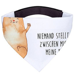 Mr. & Mrs. Panda Hundehalstuch L Katzenmotiv Polyester – Bild 1 von 8