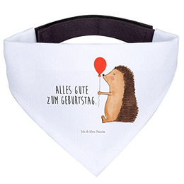 Mr. & Mrs. Panda Hundehalstuch L mit Igel Luftballon Motiv – Bild 1 von 8
