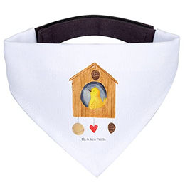 Mr. & Mrs. Panda Hundehalstuch L - Weiß – Bild 1 von 5