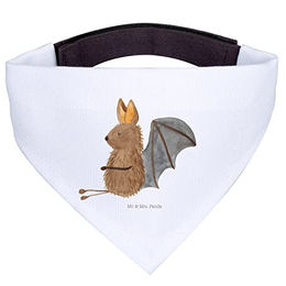 Mr. & Mrs. Panda Hundehalstuch M mit Fledermaus-Motiv – Bild 1 von 7
