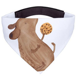 Mr. & Mrs. Panda Hundehalstuch M mit Hund Keks Motiv – Bild 1 von 7