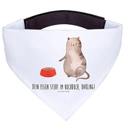 Mr. & Mrs. Panda Hundehalstuch M mit Katzenmotiv – Bild 1 von 5