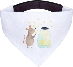 Produktbild von Mr. & Mrs. Panda Hundehalstuch Maus Sterne Weiß