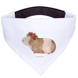 Mr. & Mrs. Panda Hundehalstuch Meerschweinchen Weisheit Weiß – Bild 1 von 5