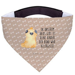 Mr. & Mrs. Panda Hundehalstuch Mops Krone – Bild 1 von 6