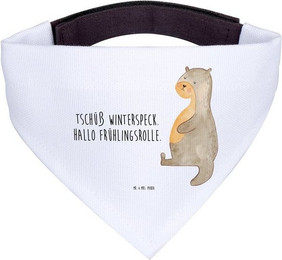 Produktbild von Mr. & Mrs. Panda Hundehalstuch Otter Bauch Weiß