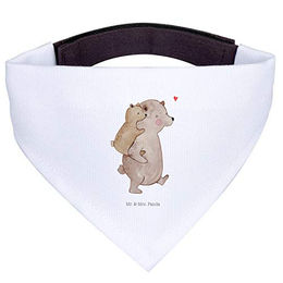 Mr. & Mrs. Panda Hundehalstuch Papa Bär - Weiß – Bild 1 von 7