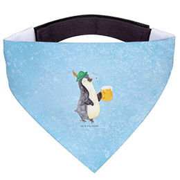 Mr. & Mrs. Panda Hundehalstuch Pinguin Bier Eisblau – Bild 1 von 4