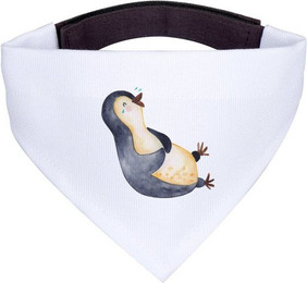 Produktbild von Mr. & Mrs. Panda Hundehalstuch Pinguin Lachen Weiß