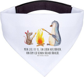 Produktbild von Mr. & Mrs. Panda Hundehalstuch Pinguin Lagerfeuer
