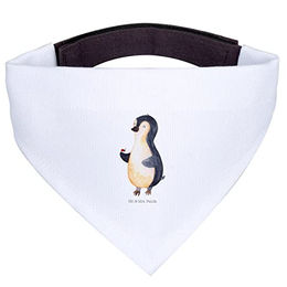 Mr. & Mrs. Panda Hundehalstuch Pinguin Marienkäfer Weiß – Bild 1 von 7