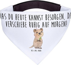 Produktbild von Mr. & Mrs. Panda Hundehalstuch Quokka Happy Weiß