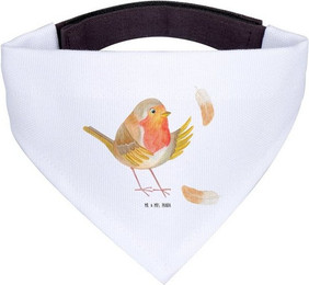 Produktbild von Mr. & Mrs. Panda Hundehalstuch Rotkehlchen Federn