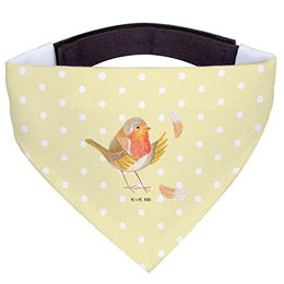 Mr. & Mrs. Panda Hundehalstuch Rotkehlchen Motiv – Bild 1 von 5