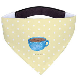 Mr. & Mrs. Panda Hundehalstuch S - Gelb Pastell – Bild 1 von 7