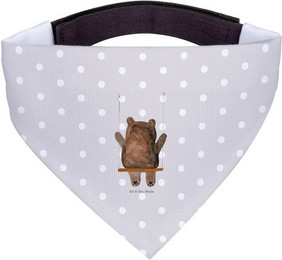 Produktbild von Mr. & Mrs. Panda Hundehalstuch S - Grau Pastell