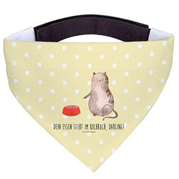 Mr. & Mrs. Panda Hundehalstuch S mit Katzenmotiv – Bild 1 von 5