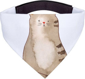 Produktbild von Mr. & Mrs. Panda Hundehalstuch S mit Katzenmotiv