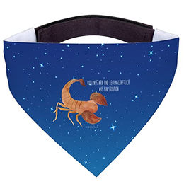Mr. & Mrs. Panda Hundehalstuch Sternzeichen Skorpion – Bild 1 von 6