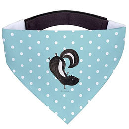 Mr. & Mrs. Panda Hundehalstuch Stinktier Handstand Türkis Pastell – Bild 1 von 5