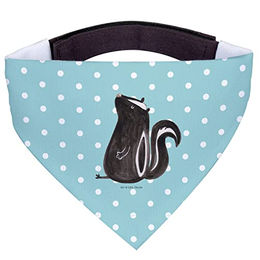 Mr. & Mrs. Panda Hundehalstuch Stinktier Türkis Pastell – Bild 1 von 5