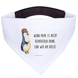 Mr. & Mrs. Panda Hundehalstuch "Wenn Papa es nicht reparieren kann, sind wir am Arsch" – Bild 1 von 7