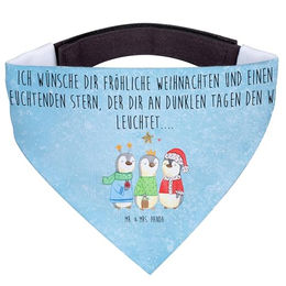 Mr. & Mrs. Panda Hundehalstuch Winterzeit Heilige drei Könige Eisblau – Bild 1 von 7