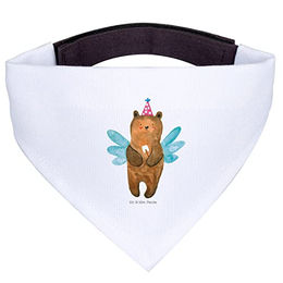 Mr. & Mrs. Panda Hundehalstuch Zahnfee Bär - Weiß - Mittel – Bild 1 von 4