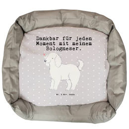 Mr. & Mrs. Panda Tierbett Bologneser Moment - Grau Pastell – Bild 1 von 7