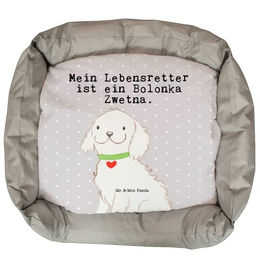 Mr. & Mrs. Panda Tierbett Bolonka Zwetna Lebensretter - Grau Pastell – Bild 1 von 7