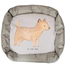 Mr. & Mrs. Panda Tierbett Cairn Terrier Lebensretter - Grau Pastell – Bild 1 von 7