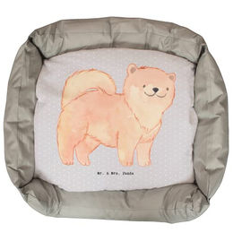Mr. & Mrs. Panda Tierbett Chow-Chow Lebensretter - Grau Pastell – Bild 1 von 7