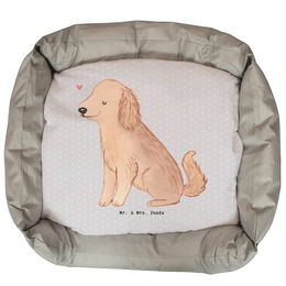 Mr. & Mrs. Panda Tierbett Cocker Spaniel Lebensretter - Grau Pastell – Bild 1 von 7