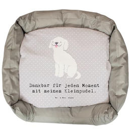 Mr. & Mrs. Panda Tierbett Kleinpudel Moment - Grau Pastell – Bild 1 von 7