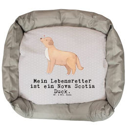 Mr. & Mrs. Panda Tierbett Nova Scotia Duck Lebensretter - Grau Pastell – Bild 1 von 7