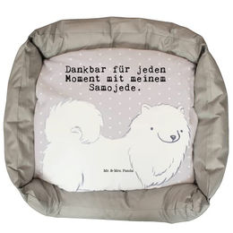 Mr. & Mrs. Panda Tierbett Samojede Moment - Grau Pastell – Bild 1 von 7