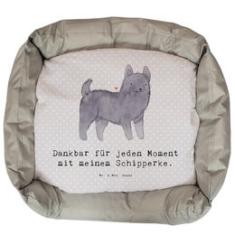 Mr. & Mrs. Panda Tierbett Schipperke Moment - Grau Pastell – Bild 1 von 7