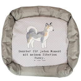 Mr. & Mrs. Panda Tierbett Siberian Husky Moment - Grau Pastell – Bild 1 von 7