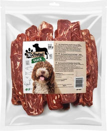 MR. PRETZEL Enten- und Dorschstreifen weiche Snacks für Hunde aller Rassen und jeden Alters 500g – Bild 1 von 8