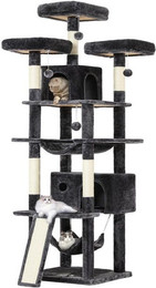 Produktbild von MSMASK Kratzbaum groß Katzenbaum mit 3 Plattformen und 2 Höhlen