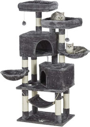 Produktbild von MSMASK Kratzbaum Sisal-Stämme mehrstöckig für große Katzen