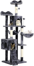 Produktbild von MSMASK Kratzbaum Stabil Katzenbaum mit Sisal-Seil 176 cm
