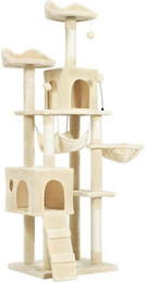 Produktbild von MSMASK Kratzbaum Stabil Katzenbaum mit Sisal-Seil